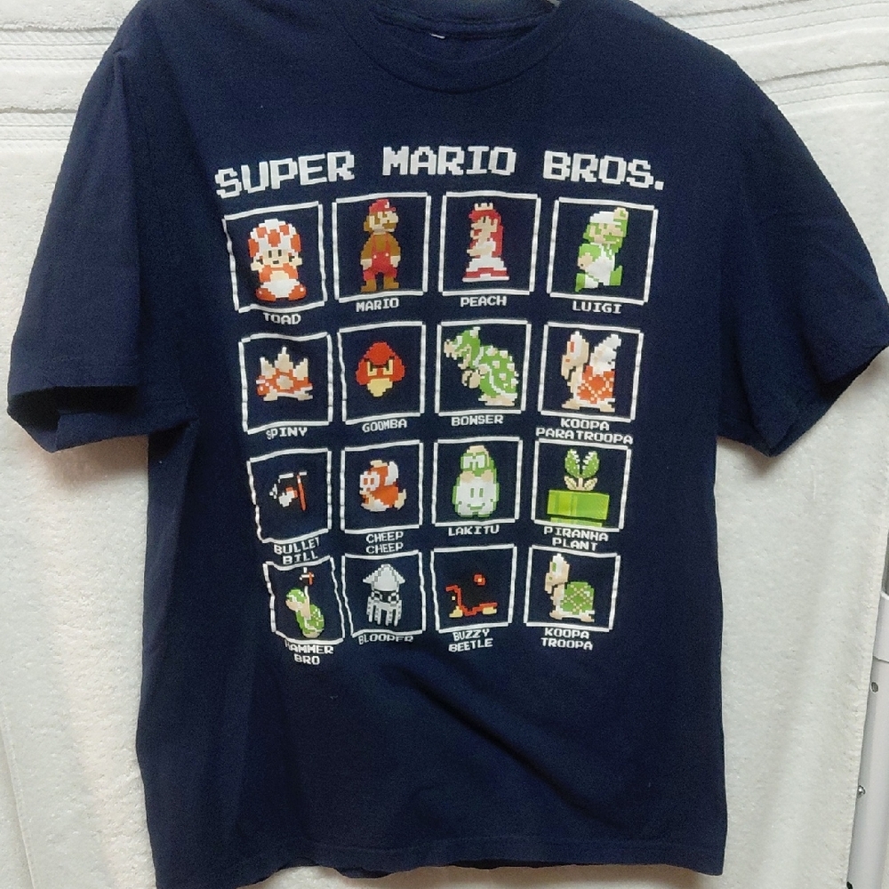 Super Mario Bros Graphic T-Shirt BD2-24